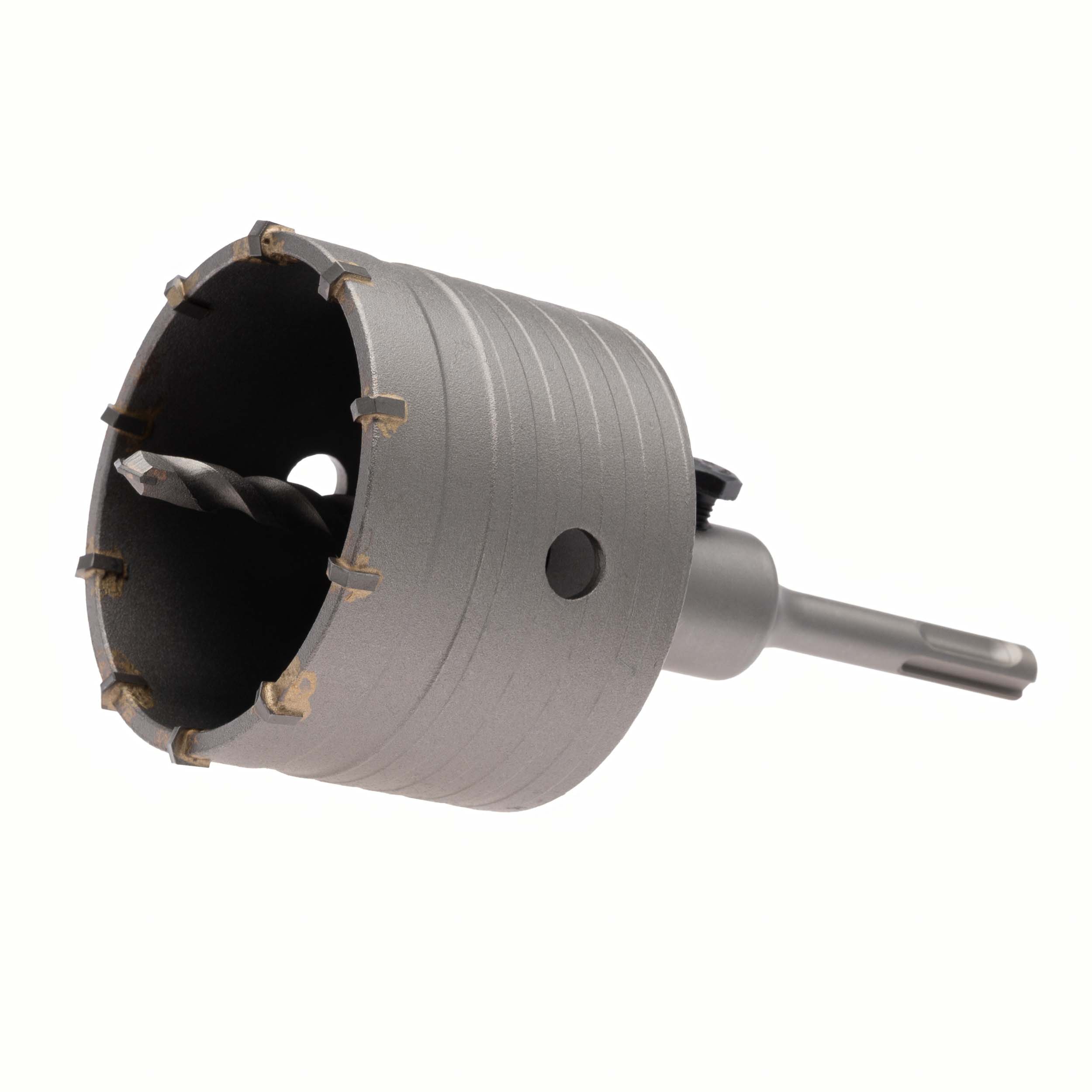 Коронка твёрдосплавная по бетону, кирпичу SDS-Plus Ø 80 мм L72х55 мм TORGWIN / T791446