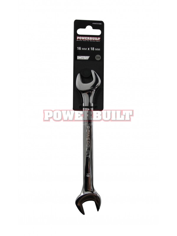 Ключ гаечный рожковый 14х15мм POWERBUILT / YWT3104R