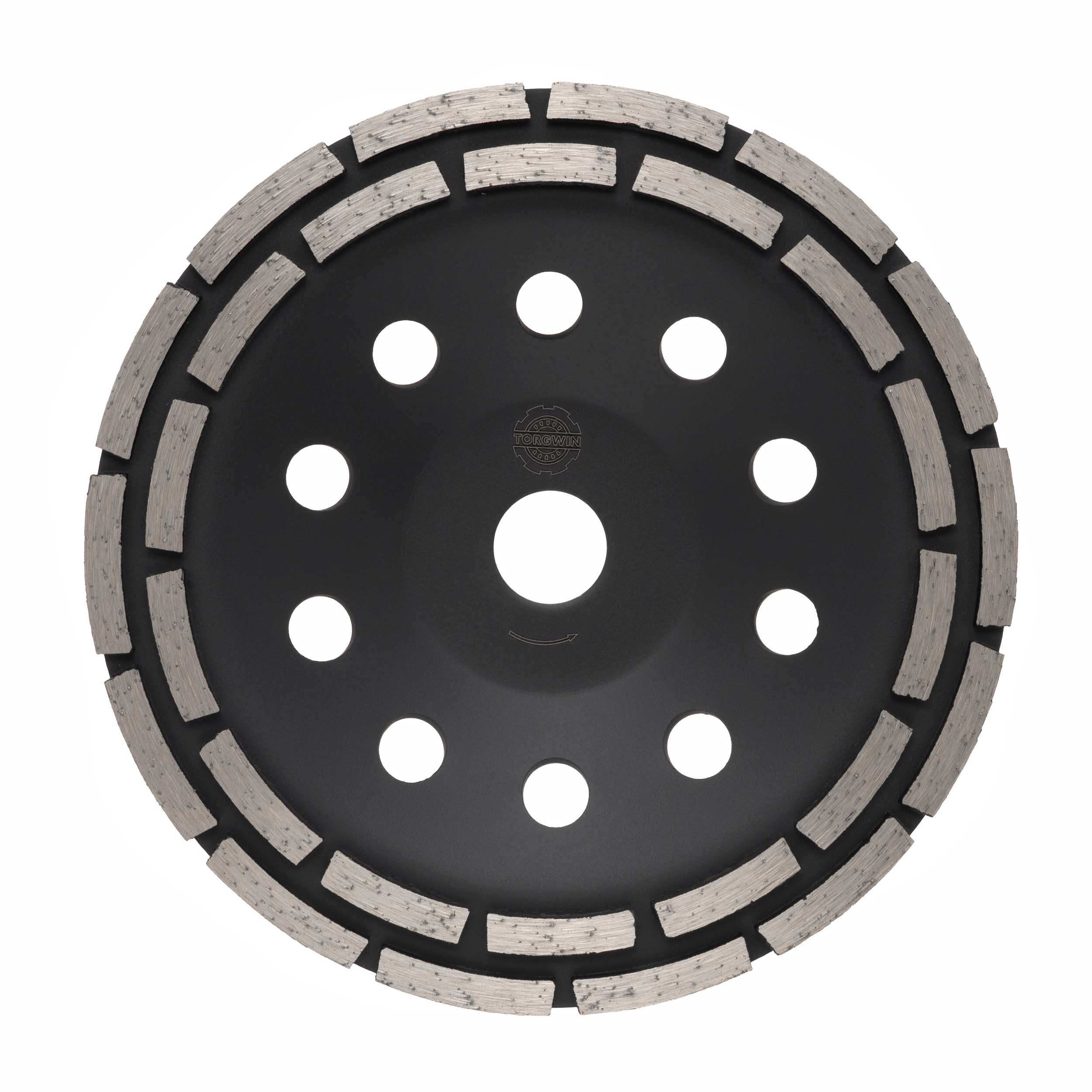 Чашка алмазная TORGWIN двухрядная сегментная 180х22,23х8х5 ХП Standard / T375602