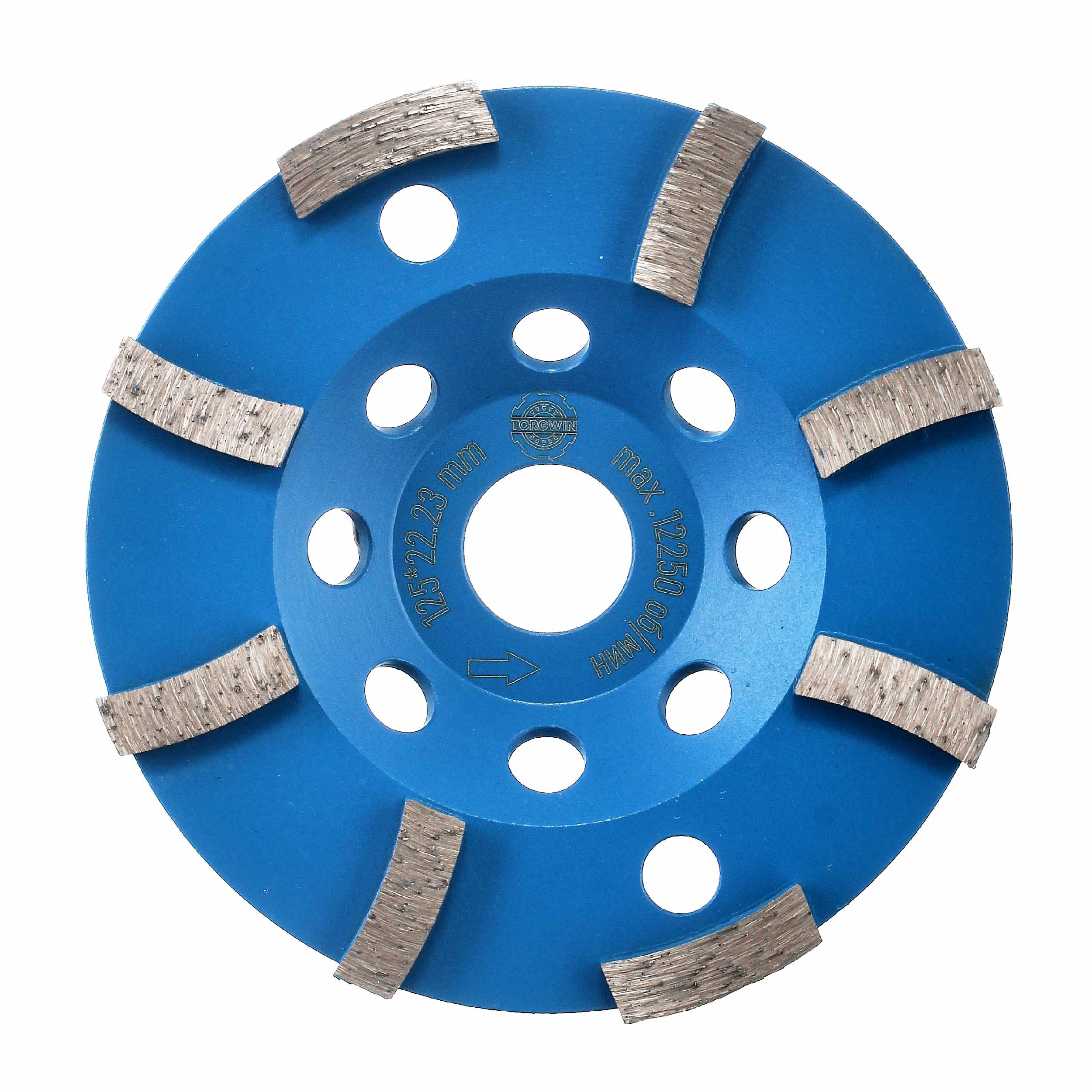 Чашка алмазная TORGWIN фигурная Волна Комби 125х22,23х8х5 ВЧС Profi / T1461550