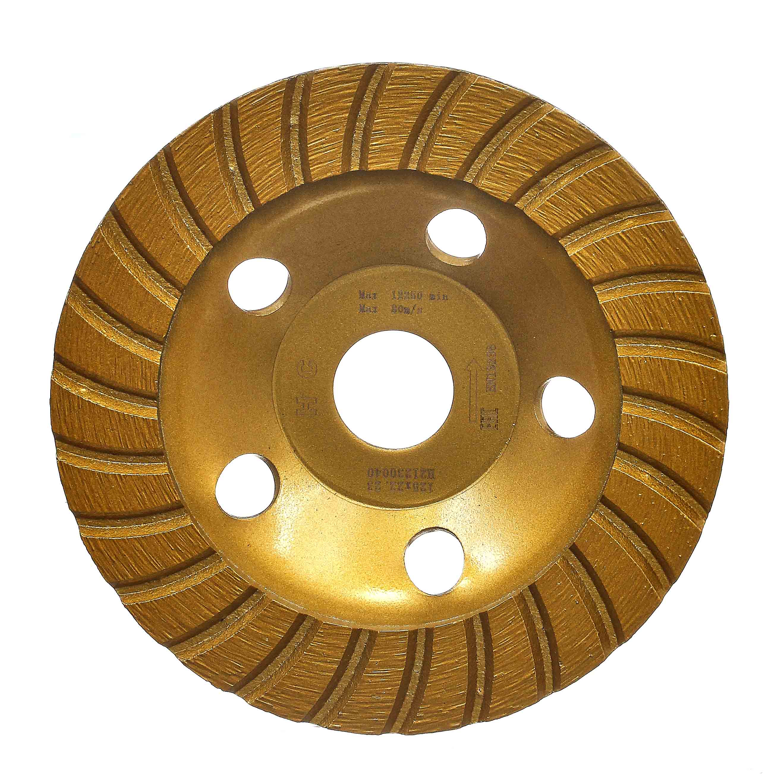 Чашка алмазная torg однорядная сегментная турбо 125х22,23х20х5 ХП Standard / H21230040