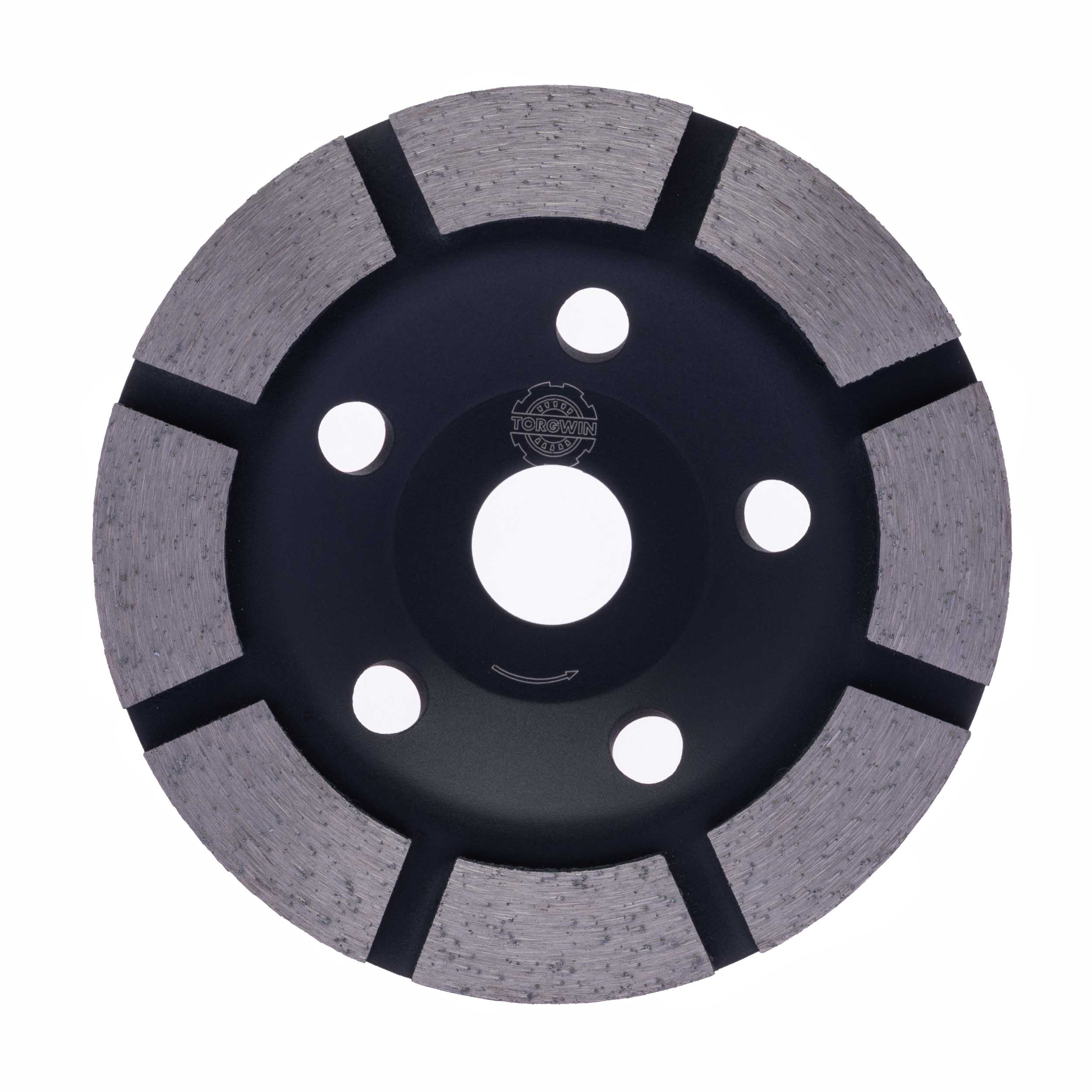 Чашка алмазная TORGWIN однорядная сегментная 125х22,23х18,02х5 ХП Standard / T1147957
