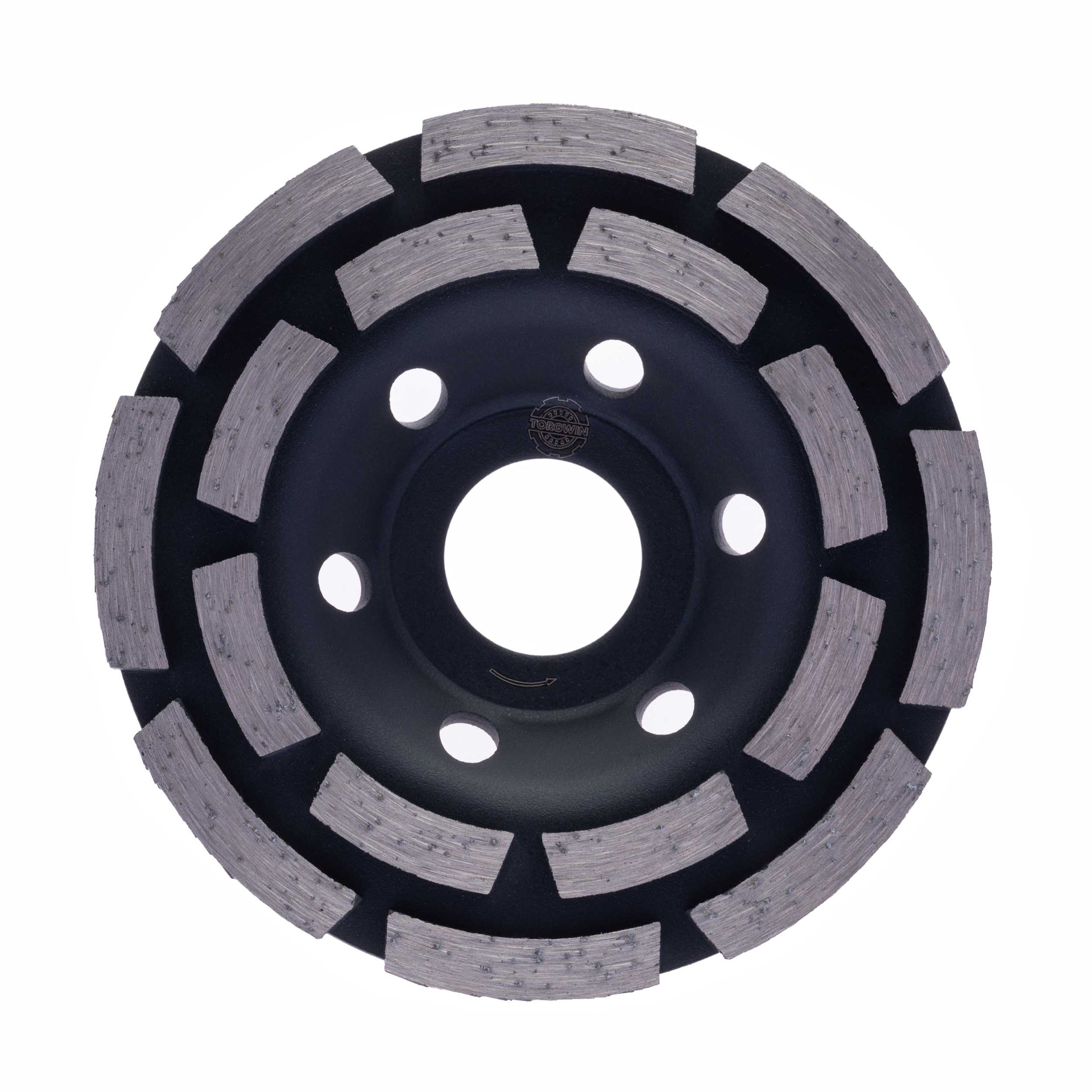 Чашка алмазная TORGWIN двухрядная сегментная 100х22,23х8х5 ХП Standard / T1191507