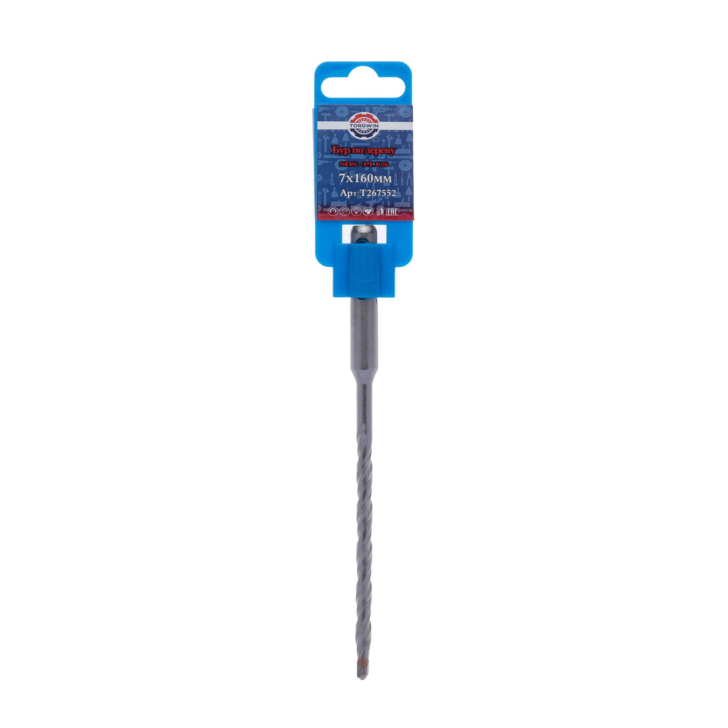 Бур SDS-plus 2Cut STD 7x105x160 мм TORGWIN / T267552