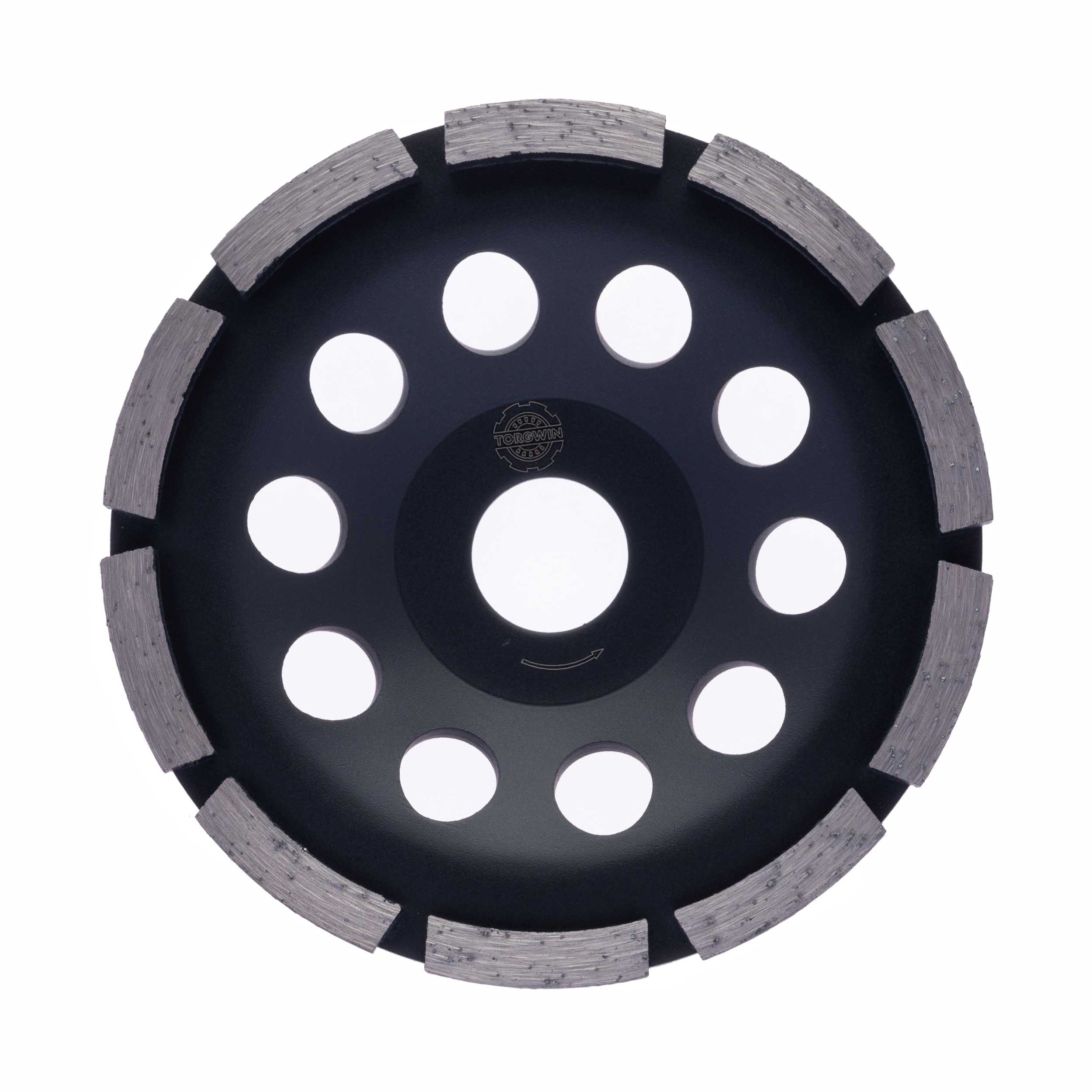 Чашка алмазная TORGWIN однорядная сегментная 125х22,23х9х5 ХП Standard / T1520369