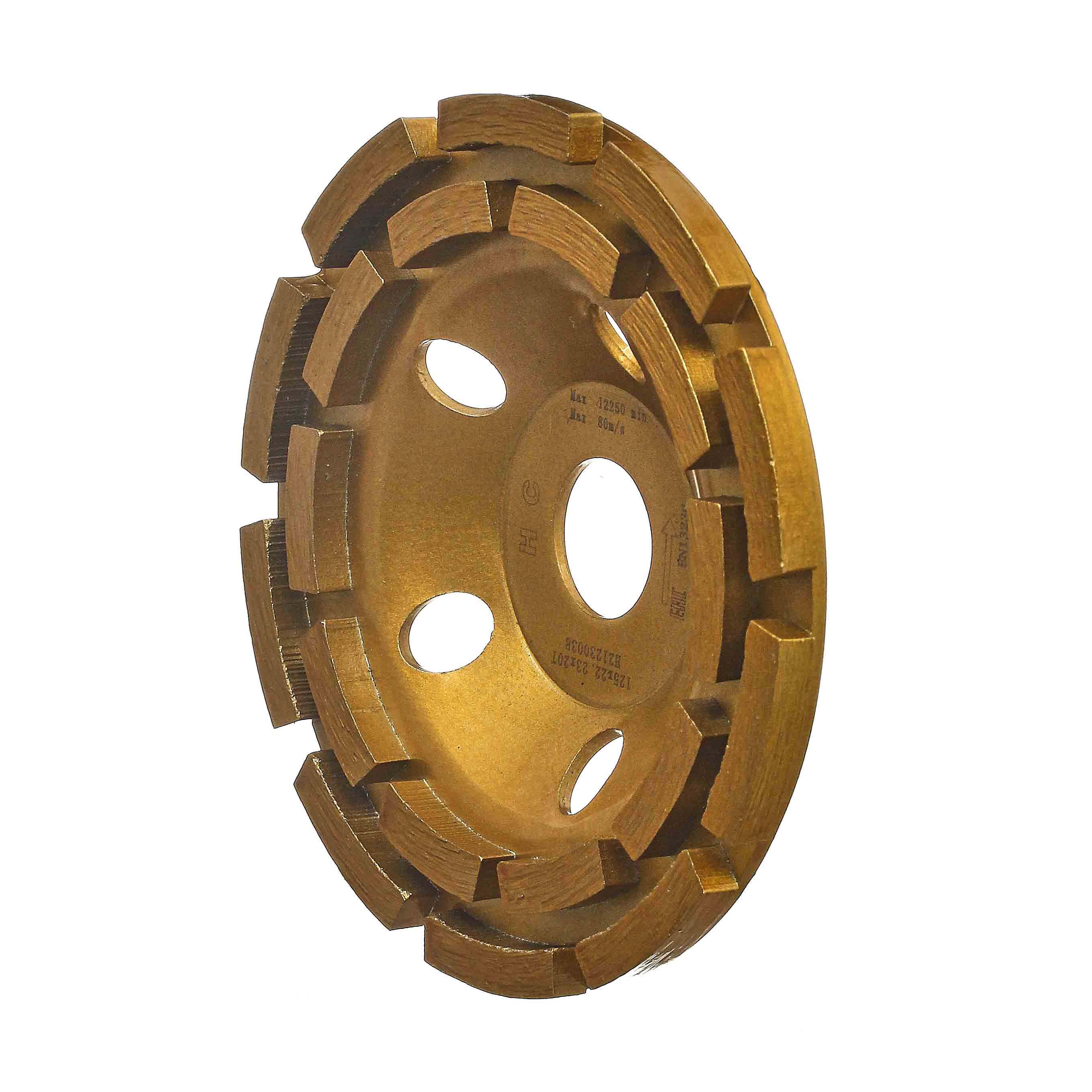 Чашка алмазная HUA CHANG двухрядная сегментная 125х22,23х7х6 ХП Standard / H21230038