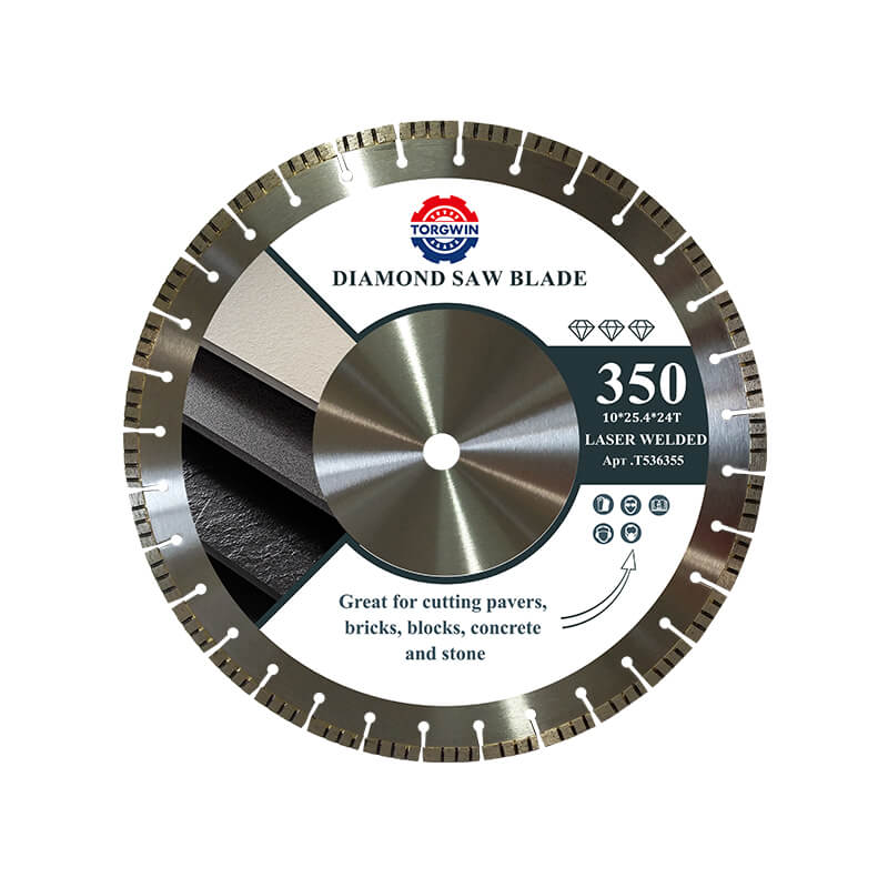 Segmented Turbo Laser Welded Diamond Saw Blade - Professional